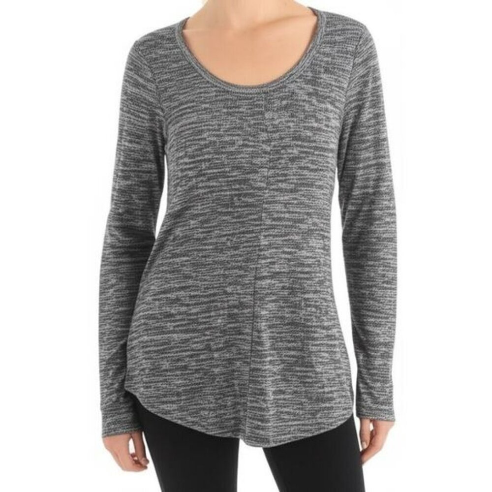 Jones New York Knit Sweater Dark Gray Long Sleeve Small NWT